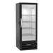 Beverage-Air MMF12HC-1-B-IQ 24 1/8" One Section Display Freezer W/ Swing Door - Bottom Mount Compressor, Black, 115v-cityfoodequipment.com