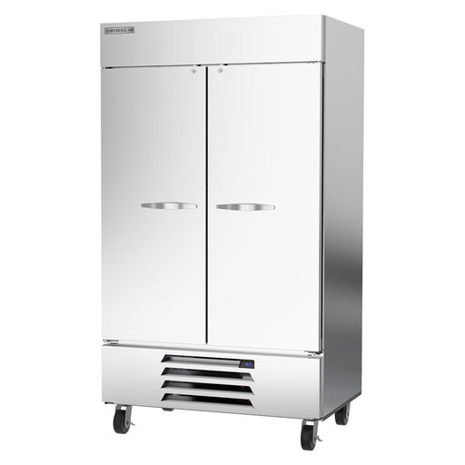 Beverage-Air HBR44HC-1 47" Two Section Reach In Refrigerator, (2) Left/Right Hinge Solid Doors, 115v-cityfoodequipment.com