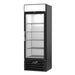 Beverage-Air MMF19HC-1-B 27 1/4" One Section Display Freezer W/ Swing Door - Bottom Mount Compressor, Black, 115v-cityfoodequipment.com
