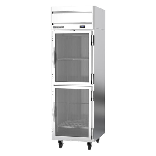 Beverage-Air HF1HC-1HG 26" Horizon Series One Section Reach In Freezer, (2) Right Hinge Glass Doors, 115v-cityfoodequipment.com