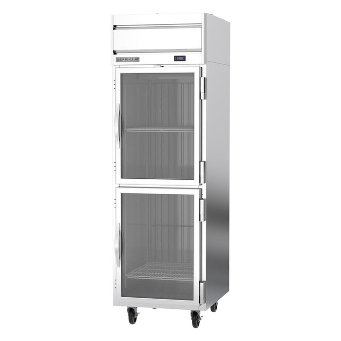 Beverage-Air HF1HC-1HG 26" Horizon Series One Section Reach In Freezer, (2) Right Hinge Glass Doors, 115v-cityfoodequipment.com