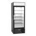 Beverage-Air MMF27HC-1-B-IQ 30" One Section Display Freezer W/ Swing Door - Bottom Mount Compressor, Black, 115v-cityfoodequipment.com