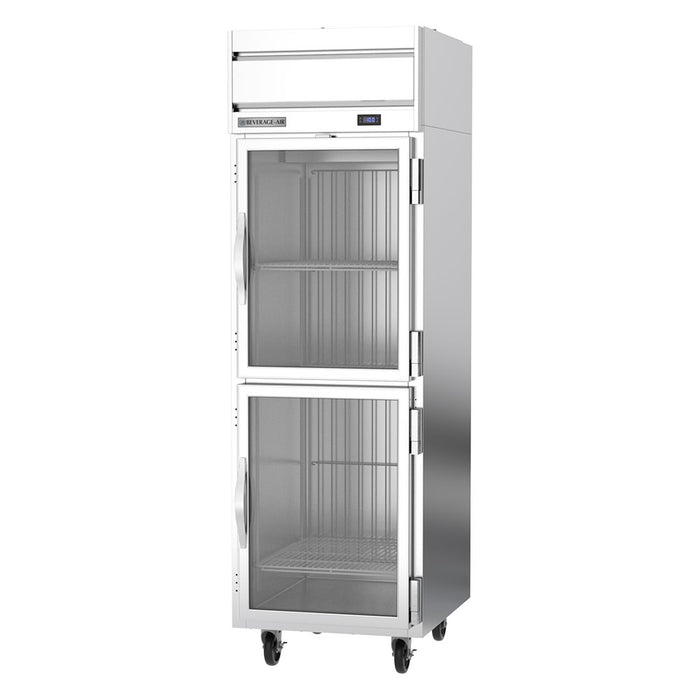 Beverage-Air HFPS1HC-1HG 26" Horizon Series One Section Reach In Freezer, (2) Right Hinge Glass Doors, 115v-cityfoodequipment.com