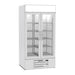 Beverage-Air MMF35HC-1-W 39 1/2" Two Section Display Freezer W/ Swing Doors - Bottom Mount Compressor, White, 115v-cityfoodequipment.com