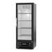 Beverage-Air MMR12HC-1-B 24 1/8" Marketmax® One Section Glass Door Merchandiser - (1) Right Hinge Door, Black, 115v-cityfoodequipment.com