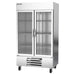 Beverage-Air HBF44HC-1-G 47" Horizon Series Two Section Reach In Freezer, (2) Left/Right Hinge Glass Doors, 115v-cityfoodequipment.com