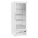 Beverage-Air MMF12HC-1-W 24 1/8" One Section Display Freezer W/ Swing Door - Bottom Mount Compressor, White, 115v-cityfoodequipment.com