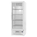 Beverage-Air MMR12HC-1-W 24 1/8" MarketMax™ One Section Glass Door Merchandiser - (1) Right Hinge Door, White, 115v-cityfoodequipment.com