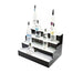 Beverage-Air LBD3-36L 3 Tier Liquor Display W/ LED Lighting - (27) Bottle Capacity, Acrylic-cityfoodequipment.com