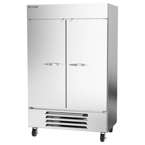 Beverage-Air HBRF49HC-1-A 52" Horizon Series Two Section Commercial Combo Refrigerator Freezer - Solid Doors, Dual Temp, 115v-cityfoodequipment.com