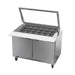 Beverage-Air SPE48HC-18M-STL 48" Hydrocarbon Series Mega Top Sandwich/salad Prep Table W/ Refrigerated Base, 115v-cityfoodequipment.com