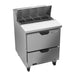 Beverage-Air SPED27HC-B 27" Hydrocarbon Series Sandwich/salad Prep Table W/ Refrigerated Base, 115v-cityfoodequipment.com