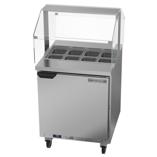 Beverage-Air SPE27HC-SNZ 27" Hydrocarbon Series Sandwich/salad Prep Table W/ Refrigerated Base, 115v-cityfoodequipment.com