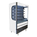 Beverage-Air VMHC18-1-W 51 3/4" Vertical Open Air Cooler W/ (6) Levels - White, 115v-cityfoodequipment.com