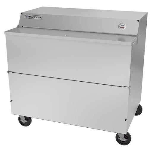 Beverage-Air SMF49HC-1-S Milk Cooler W/ Top & Side Access - (768) Half Pint Carton Capacity, 115v-cityfoodequipment.com