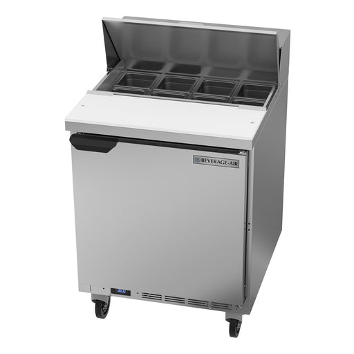 Beverage-Air SPE27HC-B 27" Hydrocarbon Series Sandwich/salad Prep Table W/ Refrigerated Base, 115v-cityfoodequipment.com