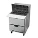 Beverage-Air SPED27HC-12M-B 27" Hydrocarbon Series Mega Top Sandwich/salad Prep Table W/ Refrigerated Base, 115v-cityfoodequipment.com