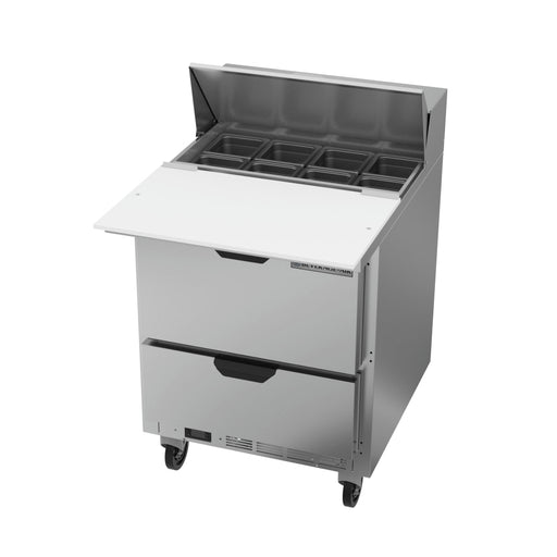 Beverage-Air SPED27HC-C-B 27" Hydrocarbon Series Sandwich/salad Prep Table W/ Refrigerated Base, 115v-cityfoodequipment.com