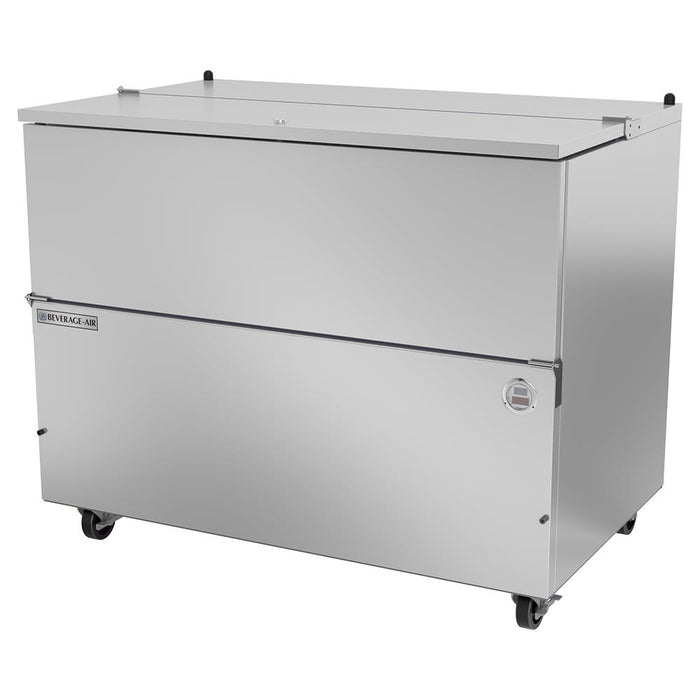 Beverage-Air SM49HC-S Milk Cooler W/ Top & Side Access - (768) Half Pint Carton Capacity, 115v-cityfoodequipment.com
