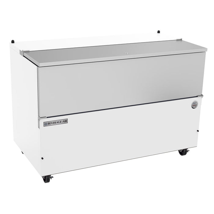 Beverage-Air SM58HC-W Milk Cooler W/ Top & Side Access - (1024) Half Pint Carton Capacity, 115v-cityfoodequipment.com