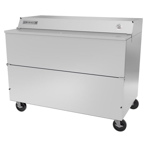 Beverage-Air SMF58HC-1-S Milk Cooler W/ Top & Side Access - (1024) Half Pint Carton Capacity, 115v-cityfoodequipment.com