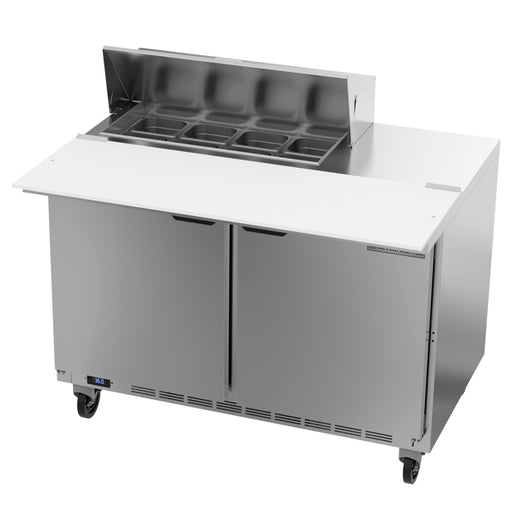 Beverage-Air SPE48HC-08C 48" Hydrocarbon Series Sandwich/salad Prep Table W/ Refrigerated Base, 115v-cityfoodequipment.com