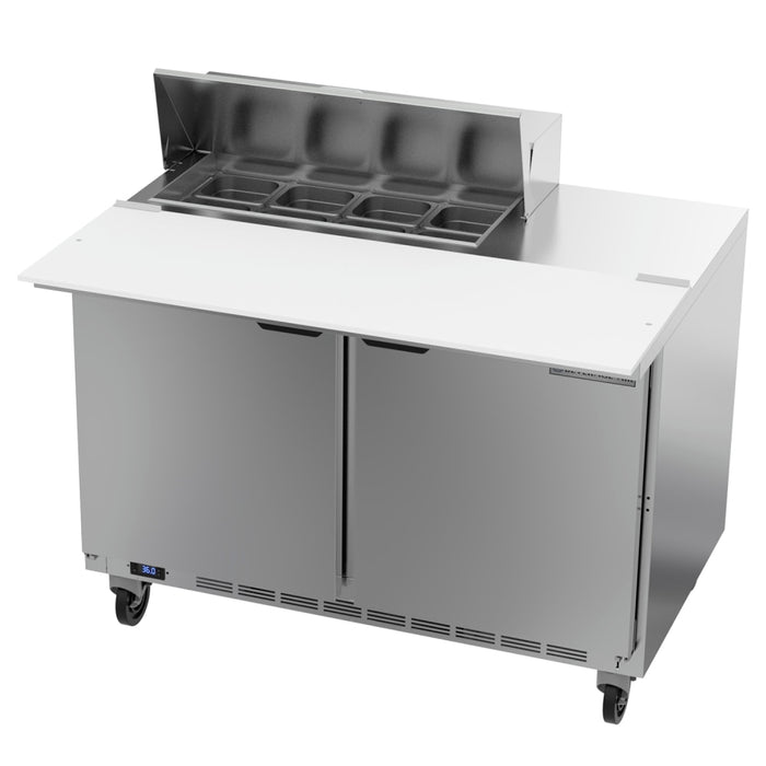 Beverage-Air SPE48HC-08C 48" Hydrocarbon Series Sandwich/salad Prep Table W/ Refrigerated Base, 115v-cityfoodequipment.com
