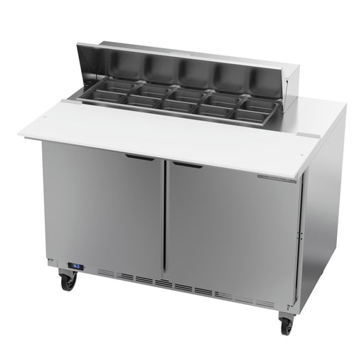 Beverage-Air SPE48HC-10C 48" Hydrocarbon Series Sandwich/salad Prep Table W/ Refrigerated Base, 115v-cityfoodequipment.com