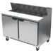 Beverage-Air SPE48HC-12 48" Hydrocarbon Series Sandwich/salad Prep Table W/ Refrigerated Base, 115v-cityfoodequipment.com