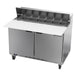Beverage-Air SPE48HC-12C 48" Hydrocarbon Series Sandwich/salad Prep Table W/ Refrigerated Base, 115v-cityfoodequipment.com