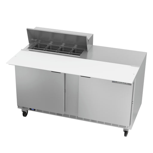 Beverage-Air SPE60HC-08C 60" Hydrocarbon Series Sandwich/salad Prep Table W/ Refrigerated Base, 115v-cityfoodequipment.com