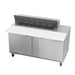 Beverage-Air SPE60HC-12C 60" Hydrocarbon Series Sandwich/salad Prep Table W/ Refrigerated Base, 115v-cityfoodequipment.com