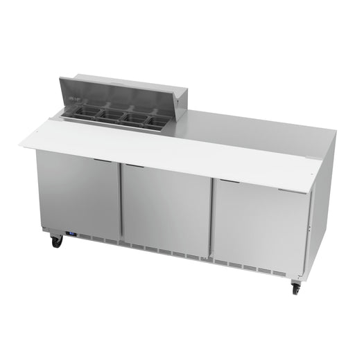 Beverage-Air SPE72HC-08C 72" Hydrocarbon Series Sandwich/salad Prep Table W/ Refrigerated Base, 115v-cityfoodequipment.com