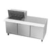 Beverage-Air SPE72HC-12M 72" Hydrocarbon Series Mega Top Sandwich/salad Prep Table W/ Refrigerated Base, 115v-cityfoodequipment.com