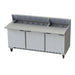 Beverage-Air SPE72HC-18C 72" Hydrocarbon Series Sandwich/salad Prep Table W/ Refrigerated Base, 115v-cityfoodequipment.com