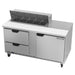 Beverage-Air SPED60HC-10-2 60" Hydrocarbon Series Sandwich/salad Prep Table W/ Refrigerated Base, 115v-cityfoodequipment.com