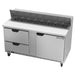 Beverage-Air SPED60HC-16-2 60" Hydrocarbon Series Sandwich/salad Prep Table W/ Refrigerated Base, 115v-cityfoodequipment.com