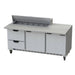 Beverage-Air SPED72HC-12C-2 72" Hydrocarbon Series Sandwich/salad Prep Table W/ Refrigerated Base, 115v-cityfoodequipment.com
