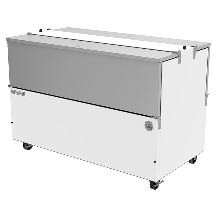 Beverage-Air ST58HC-W Milk Cooler W/ Dual Top & Side Access - (1024) Half Pint Carton Capacity, 115v-cityfoodequipment.com