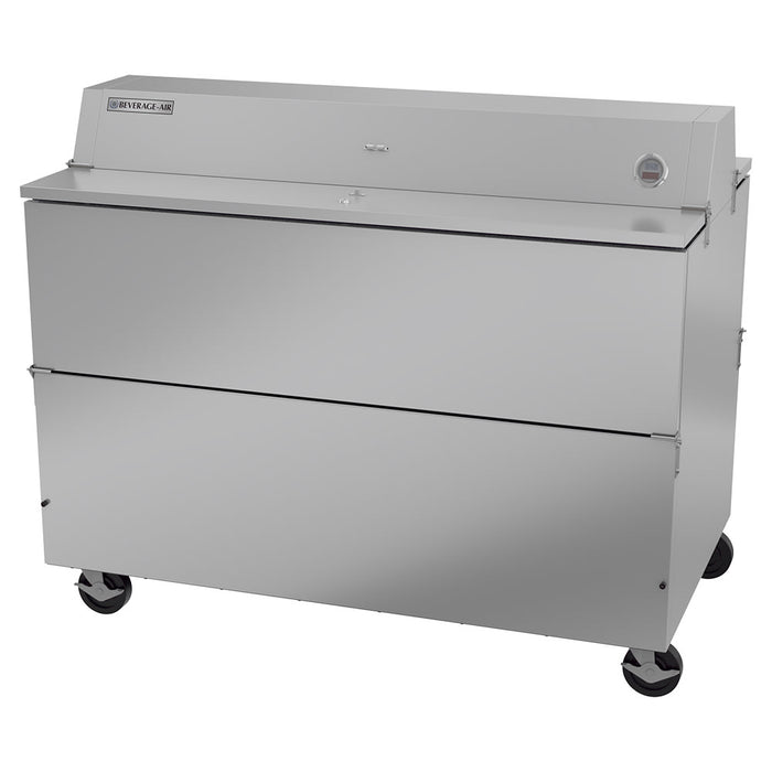 Beverage-Air STF58HC-1-S Milk Cooler W/ Dual Top & Side Access - (1024) Half Pint Carton Capacity, 115v-cityfoodequipment.com