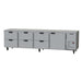 Beverage-Air UCRD119AHC-6 119" W Undercounter Refrigerator w/ (4) Section & (1) Door & (6) Drawer, 115v-cityfoodequipment.com