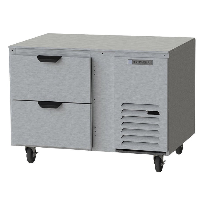 Beverage-Air UCRD46AHC-2 46" W Undercounter Refrigerator w/ (1) Section & (2) Drawer, 115v-cityfoodequipment.com