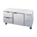 Beverage-Air UCRD67AHC-2 67" W Undercounter Refrigerator w/ (2) Section & (1) Door & (2) Drawer, 115v-cityfoodequipment.com