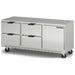 Beverage-Air UCRD72AHC-4 72" W Undercounter Refrigerator w/ (3) Section & (1) Door & (4) Drawer, 115v-cityfoodequipment.com