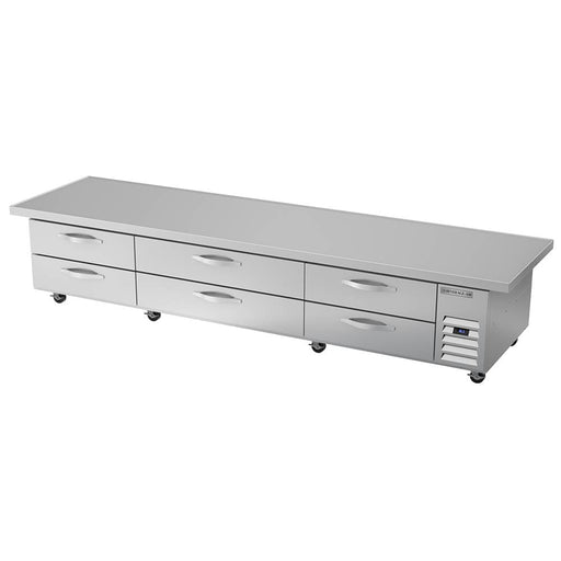 Beverage-Air WTRCS112HC-120 120" Hydrocarbon Series Chef Base w/ (6) Drawers - 115v-cityfoodequipment.com