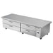 Beverage-Air WTRCS84HC-89 89" Hydrocarbon Series Chef Base w/ (4) Drawers - 115v-cityfoodequipment.com