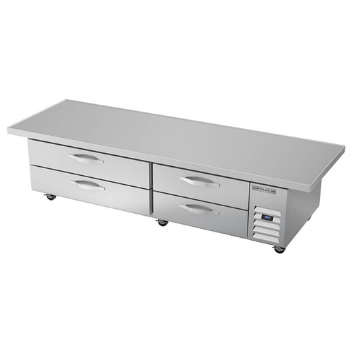Beverage-Air WTRCS84HC-96 96" Hydrocarbon Series Chef Base w/ (4) Drawers - 115v-cityfoodequipment.com