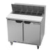 Beverage-Air SPE36HC-10 36" Hydrocarbon Series Sandwich/salad Prep Table W/ Refrigerated Base, 115v-cityfoodequipment.com