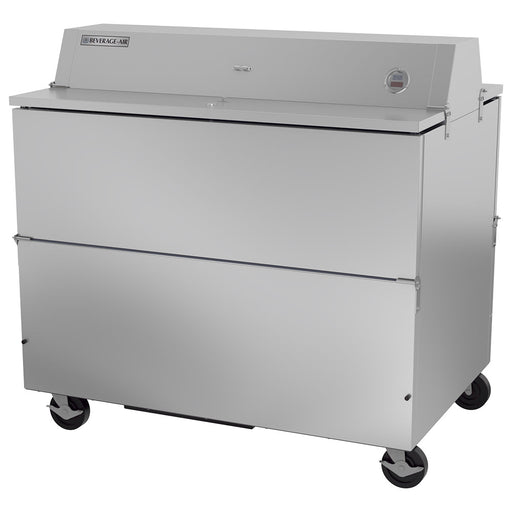 Beverage-Air STF49HC-1-S Milk Cooler W/ Dual Top & Side Access - (768) Half Pint Carton Capacity, 115v-cityfoodequipment.com