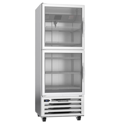 Beverage-Air RI18HC-HG 27 1/4" One Section Reach In Refrigerator, (2) Right Hinge Glass Doors, 115v-cityfoodequipment.com